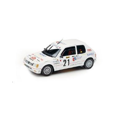 Miniature Peugeot 205 GTI Ballet 21 Monte Carlo 1988 Miniature Peugeot 205 GTI Ballet 21 Monte Carlo 1988