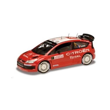 Miniature Citroen C4 WRC Loeb 1 Monte Carlo 2007