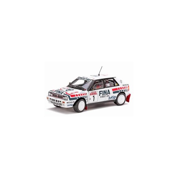 Miniature HPI-MIRAGE 1/43 Lancia Delta HF Integrale D. Auriol Test Car 1991