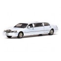 Miniature Lincoln Limousine Blanche 2000