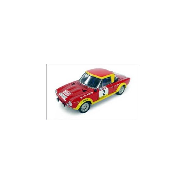 Miniature FIAT 124 ABARTH RALLYE 5 LEO KINNUNEN/ATSO AHO RALLYE DES 10