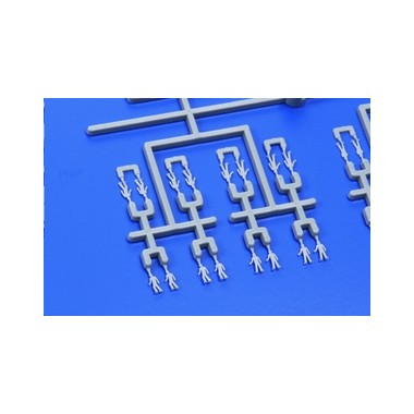 Figurines maquettes Marins, Equipage de bateau