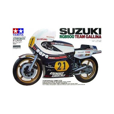 Maquette Suzuki RGB 500 Team Gallina