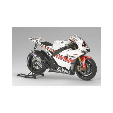 Maquette Yamaha YZR-M1 Rossi 46 Valencia 2005, 50ème Anniversaire