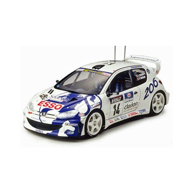 Maquette Peugeot 206 WRC 