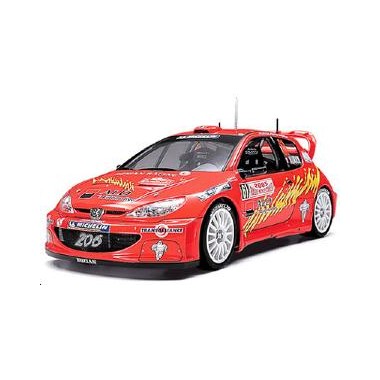 Maquette Peugeot 206 WRC Auriol 61 Monte Carlo 2005 Maquette Peugeot 206 WRC Auriol 61 Monte Carlo 2005