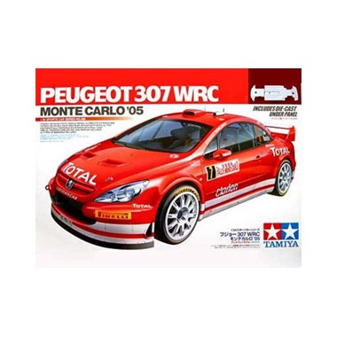 Maquette Peugeot 307 WRC 7 Monte Carlo 2005