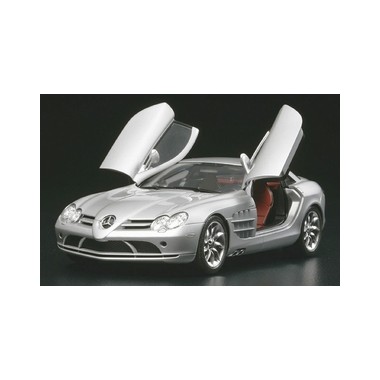 Maquette Mercedes SLR gris métallisé 2003