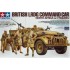 Maquette British LRDG Command Car North Africa (w/7 Figures)