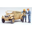 Maquette Kubelwagen Type 82 + 2 figurines, 2ème GM