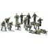 Figurines maquettes Infanterie allemande, 2ème GM
