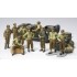 Figurines maquettes Infanterie U.S. au repos, Diorama 2ème GM