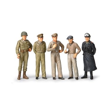 Figurines maquettes Généraux célèbres 2ème GM