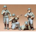 Figurines maquettes Infanterie allemande, 2ème GM