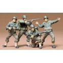 Figurines maquettes Infanterie U.S., 2ème GM