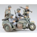 Maquette BMW R75 avec side-car, 2ème GM