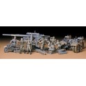 Maquette Batterie de Flak 88mm allemande, 2ème GM