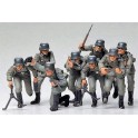 Figurines maquettes Troupes d'assaut allemandes , 2ème GM 