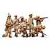 Figurines maquettes "Rats du Désert" 8eme armee britannique , 2ème GM  