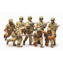 Figurines maquettes D.A.K. Afrika Korps , 2ème GM  