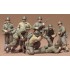 Figurines maquettes Infanterie U.S. Front de l'Ouest, 2ème GM