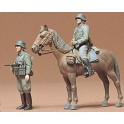 Figurines maquettes Infanterie allemande, 2ème GM