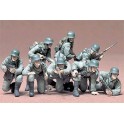 Figurines maquettes Panzergrenadiers allemands, 2ème GM 