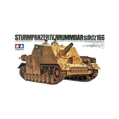 Maquette Sturmpanzer IV Brummbär, 2ème GM