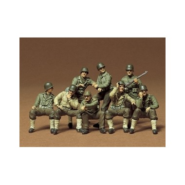 Figurines maquettes Fantassins U.S., 2ème GM