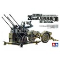 Maquette 20 mm Flakvierling 38 Mit Sd.Ah. 52
