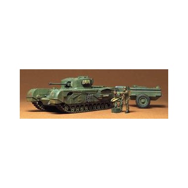 Maquette Churchill Crocodile, 2ème GM