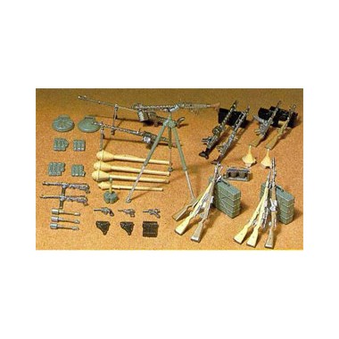 Maquette Armement Infanterie allemande, 2ème GM 