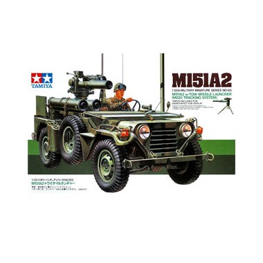 Maquette U.S. M151A2 w/ TOW Missile Launcher (M220 Tracking System)