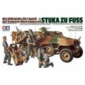 Maquette "Stuka Zu Fuss" Sd.Kfz.251/1 Ausf.D mit Schwerer Wurfrahmen 40