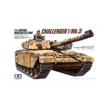 Maquette British main battle tank Challenger 1 Mk.3