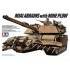 Maquette U.S. M1A1 Abrams with Mine Plow