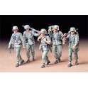 Figurines maquette Mitrailleurs allemands en manoeuvre, 2eme GM