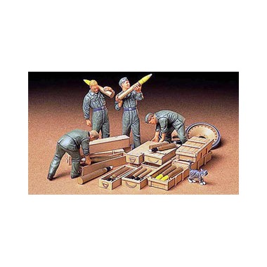 Figurines maquette Chargeurs de munitions allemands, 2eme GM