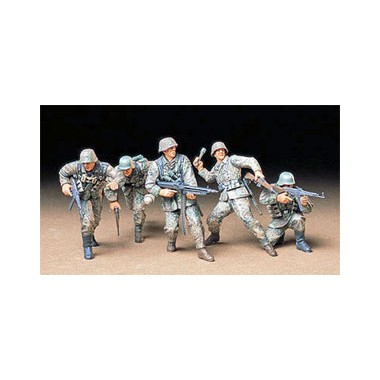 Figurines maquette Infanterie allemande Ligne de Front, 2eme GM