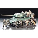 Figurines maquette Infanterie d'assaut sovietique, 2eme GM