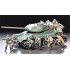 Figurines maquette Infanterie d'assaut sovietique, 2eme GM