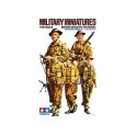 Figurines maquette Infanterie britannique en patrouille, 2eme GM