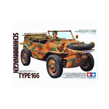Maquette Schwimmwagen Type 166, 2eme GM