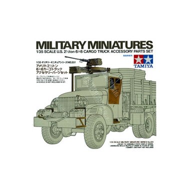 Accessoires U.S. 2.5T 6x6 Cargo Truck