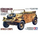 Maquette Kübelwagen Type 82 Africa Corps, 2eme GM 