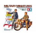 Figurines Maquette Ordonnance allemande en Moto, 2eme GM