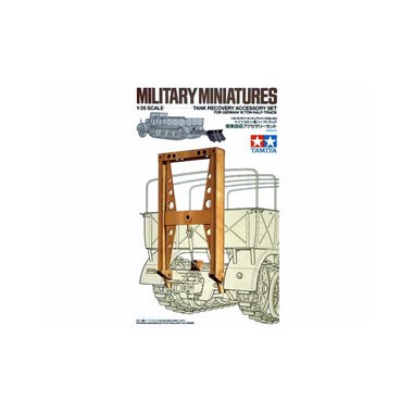 Maquette German 18 Ton Half-Track Tank Recovery Accessory, 2eme GM