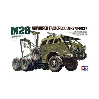 Maquette M26 Armored Tank Recovery Vehicle, 2eme GM
