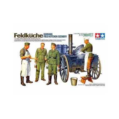 Maquette Cuisine de Campagne allemande, 2eme GM