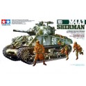Maquette M4A3 Sherman 105mm Howitzer, 2ème GM